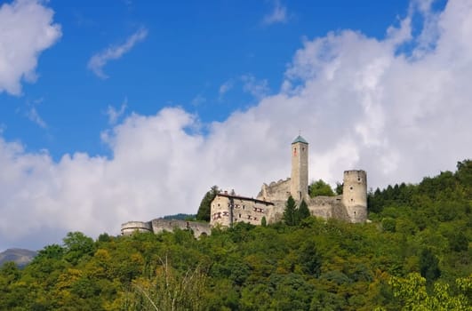 near Borgo Valsugana in Trentino,Castel Telvana - near Borgo Valsugana in Trentino,the Castel Telvana