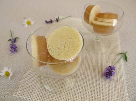Coffee Coconut Ice Cubes