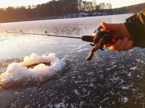 Ice fishing