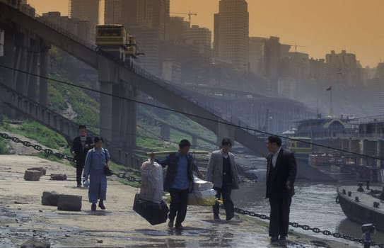 the city of Chongqing in the province of Sichuan in china in east asia.