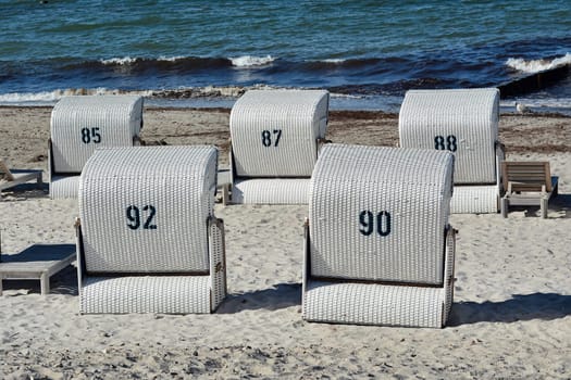 Beach baskets in Heiligendamm