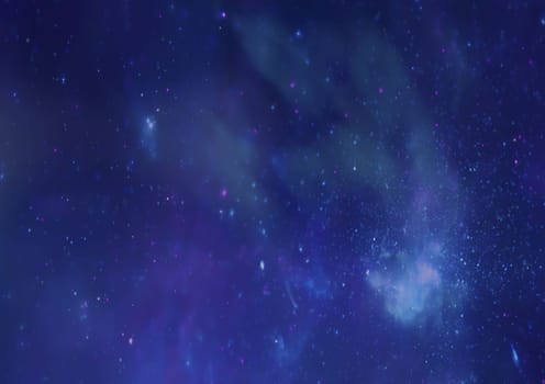 Star field in space a nebulae and a gas congestion. "Elements of this image furnished by NASA""."