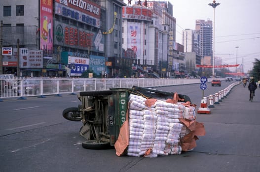 a transport in the city of Nanchang in the province of Jiangxi in central China.