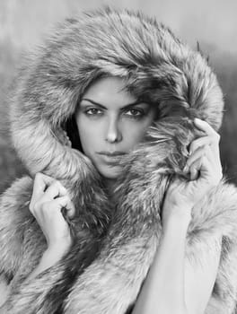 image of fashion woman wearing cool clothing