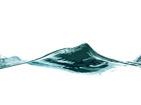 conceptual splashing water or beverage, ocean or a river