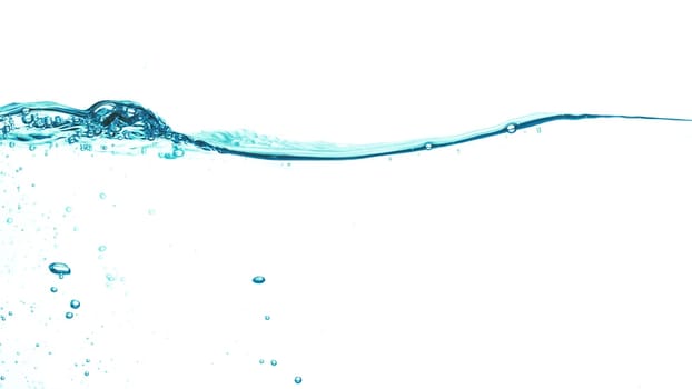 conceptual splashing water or beverage, ocean or a river