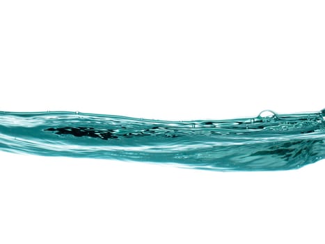 conceptual splashing water or beverage, ocean or a river
