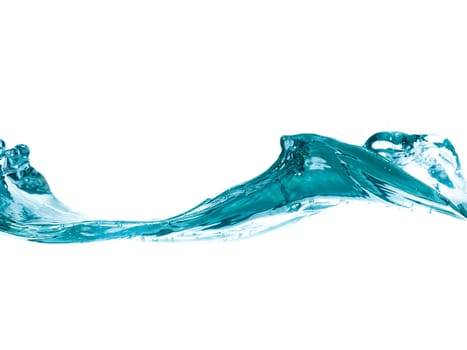 conceptual splashing water or beverage, ocean or a river