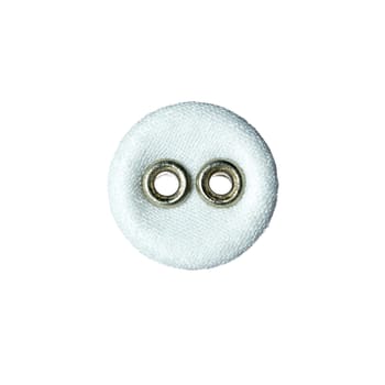 textile circle a fashion objet isolated on white background