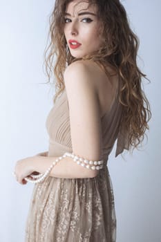 image of fashion woman wearing cool designer clothing