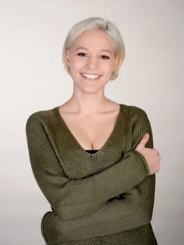 laughing young woman