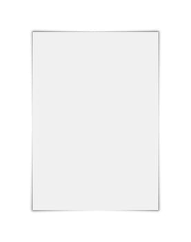 Layout blank sheet of paper in A4 format. Blank sheet of paper.
