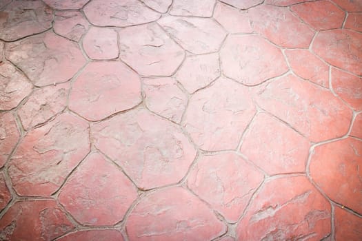 Old red sidewalk texture background, stock photo