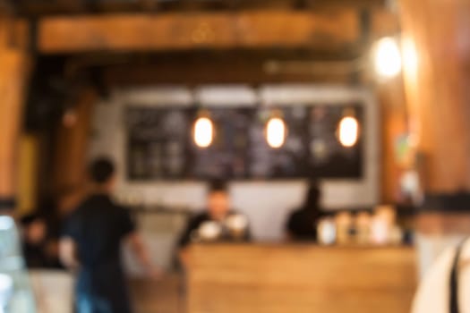 Coffee Shop Blurred abstract background, stock photo