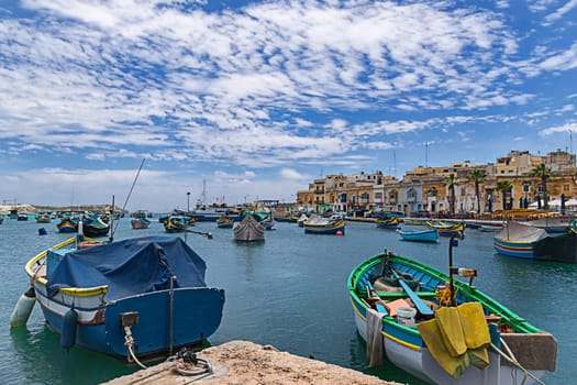 Boats in Marsaxlokk