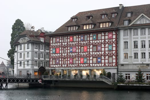 Lucerne, Switzerland - Novembre 24 2016.