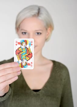Woman and Heart Boy