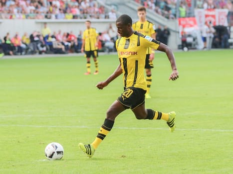 Test match Hallescher FC against Borussia Dortmund on 23.08.2016 in the Erdgas Sportpark Halle/Saale