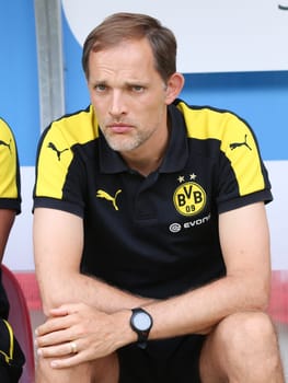 Test match Hallescher FC against Borussia Dortmund on 23.08.2016 in the Erdgas Sportpark Halle/Saale