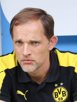 Test match Hallescher FC against Borussia Dortmund on 23.08.2016 in the Erdgas Sportpark Halle/Saale