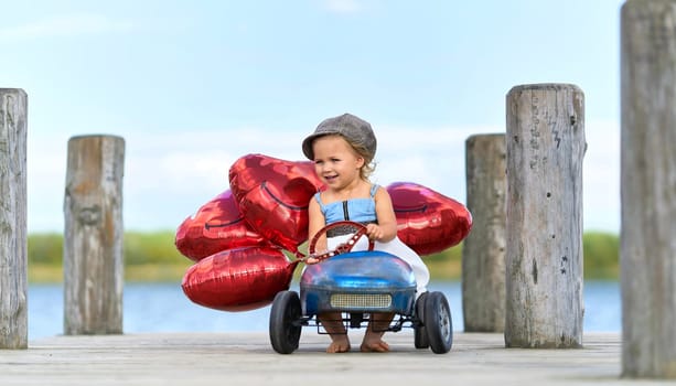 Excursion by pedal car
