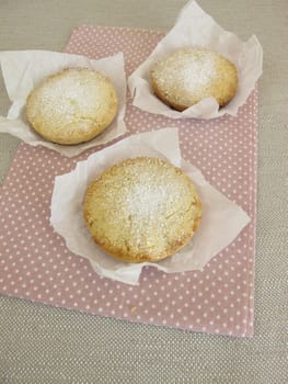 Polvoron,Spanish crumb biscuits with ground almonds