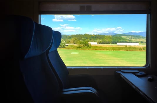Long journey by train