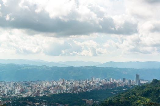Cityscape view of Bucaramanga, Colombia
