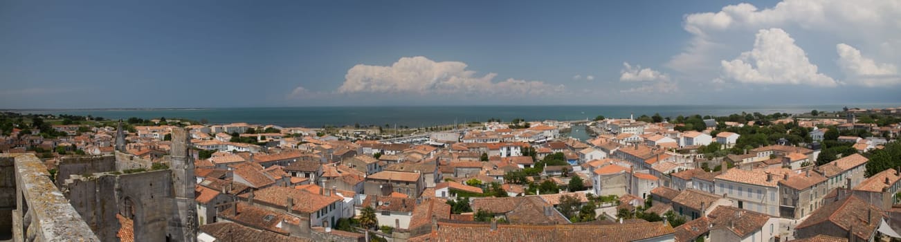 port Panorama France Saint-Martin-de-Ré Ile De Re island