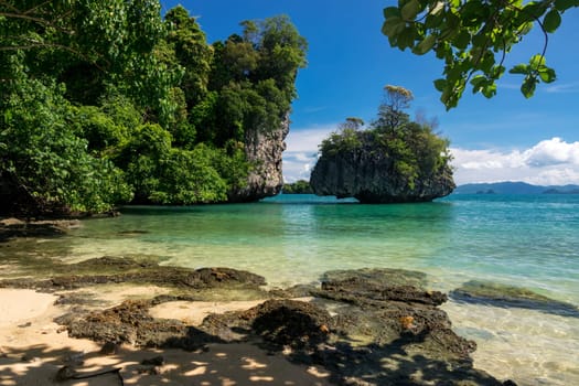 Krabi Island in Thailand,Koh Phak Bia is a popular destination