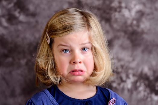 littlegirl is in bad mood and crying