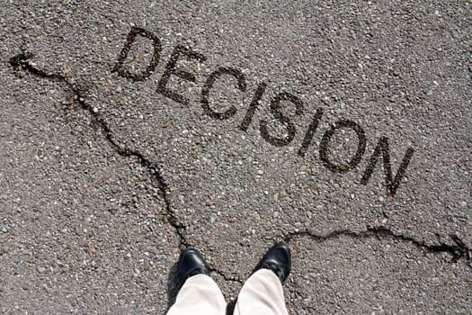 Deciding where to go. Everyone can determine their future