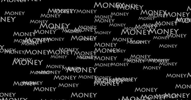 The Simple texture related to Money isolated with back background
