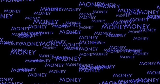 The Simple texture related to Money isolated with back background