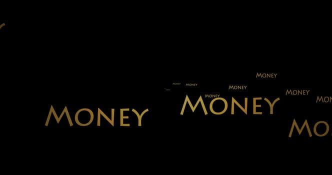 The Simple texture related to Money isolated with back background