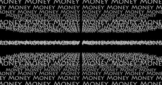 The Simple texture related to Money isolated with back background