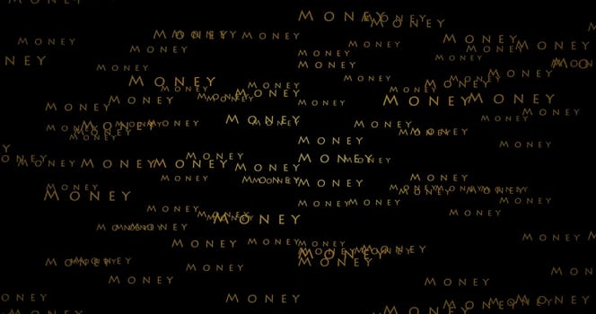 The Simple texture related to Money isolated with back background
