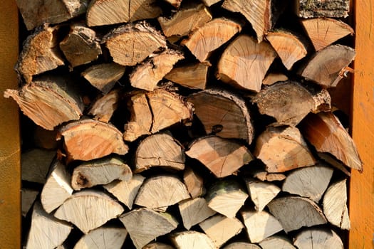 Stored firewood