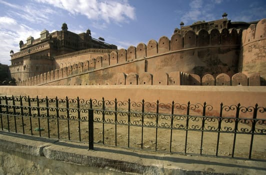 The Red Fort in the Old Delhi city in New Delhi in India.