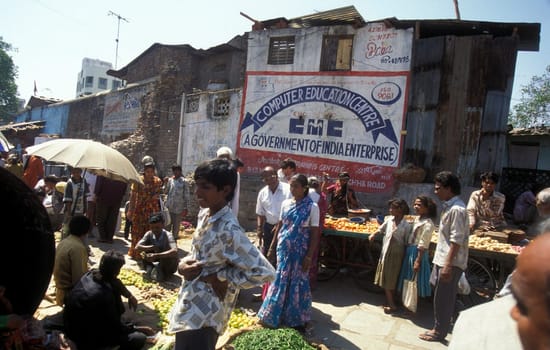 a market in the town of Jaipur in the province of Rajasthan in India.