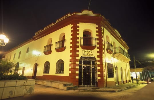 the Village of Santa Rosa de Copan in Honduras in Central America