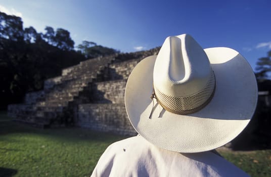 The Ruins of Copan in Honduras in Central America