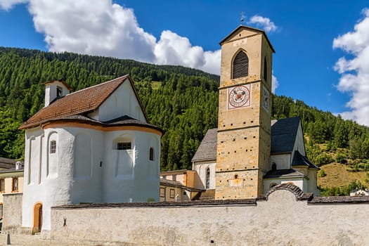 Monastery Sank Johann in Val Müstair