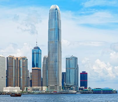 hong kong city at day