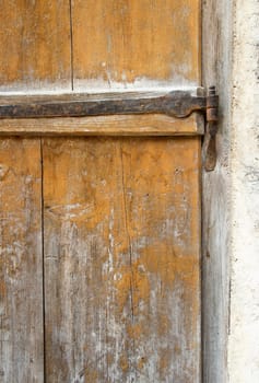 Part of an old a wooden door background