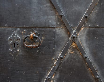Part of an old an antique still door texture