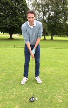 Michael Stich ,. Fischereihhafen Golf Trophy Cup 2016 Charity golfing on Wendlohe for the benefit of the Uwe_Seeler Foundation in Hamburg on 05.09.2016
