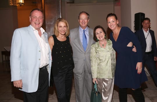 Thomas Jochheim ,Kimberly Marteau-Emerson ,John B. Emerson and jenny Falckenberg,. Luepertz meets Falckenberg at Artweek Berlin on 14.09.2016