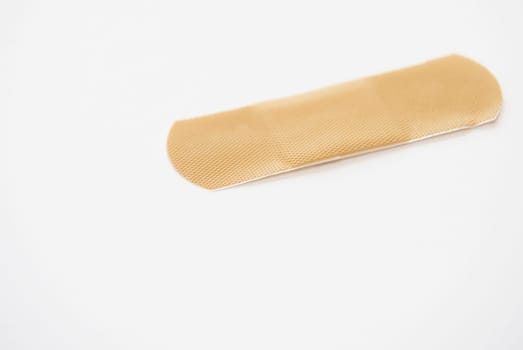adhesive plaster isolated on white background