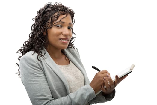 portrait of an african american businesswoman